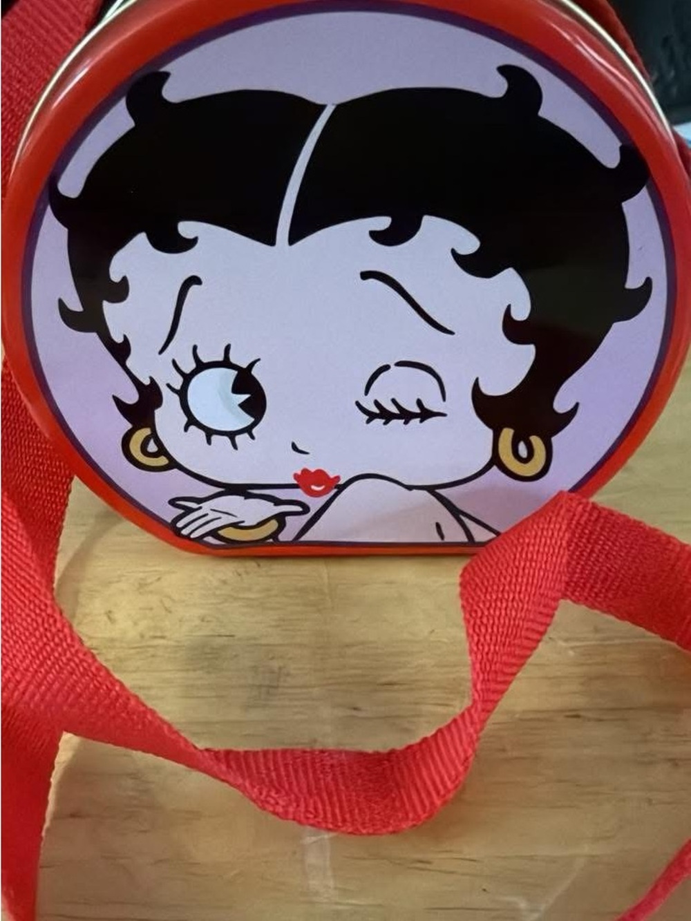 Betty Boop Red Crossbody Bag
